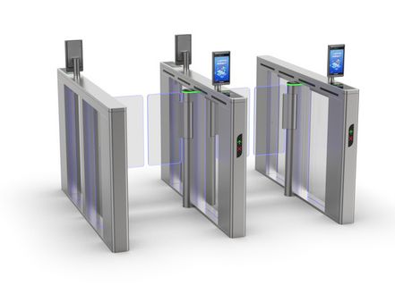 Σούπερ μάρκετ Γυρνάκια ταχύτητας Πύλη με αναγνώριση προσώπου Επιλογή